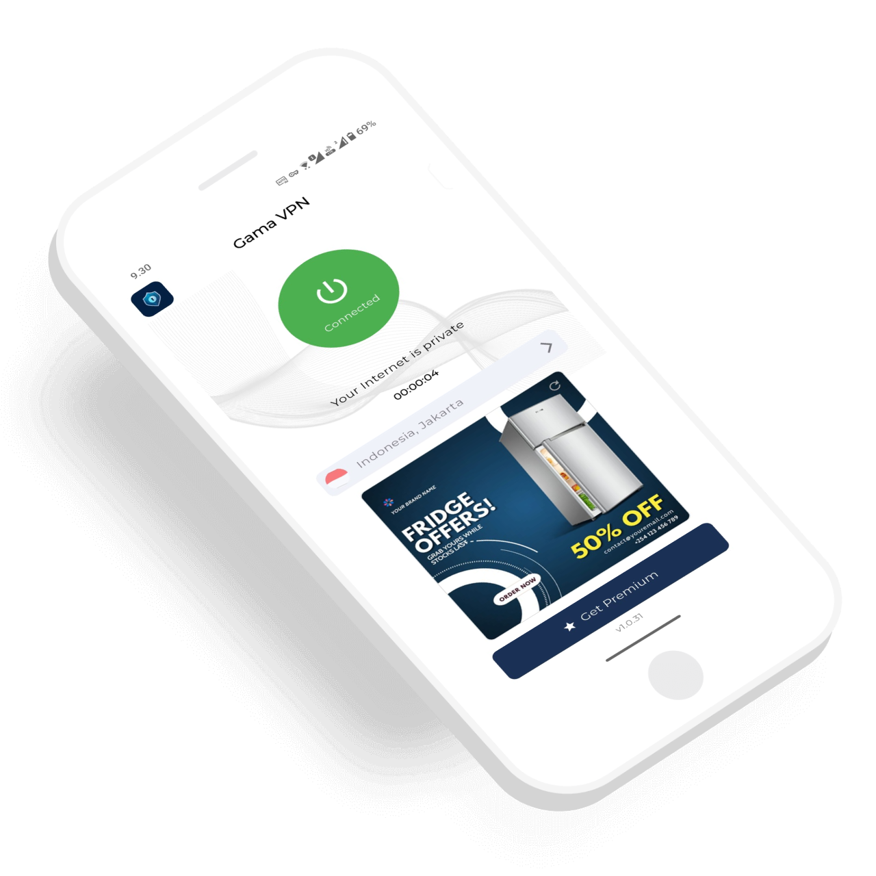 Gama VPN Dashboard